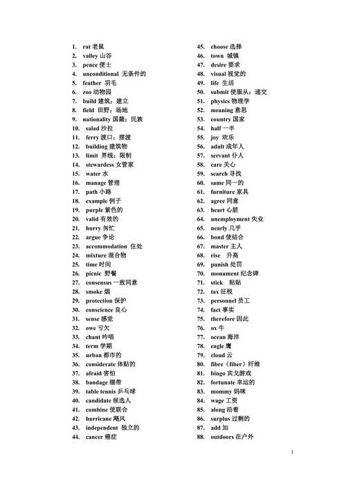 收藏备用3500高考英语单词分类速记