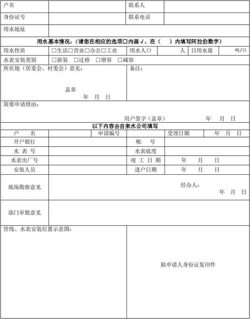 水源守护，共筑健康生活_自来水源头维修申请报告解读